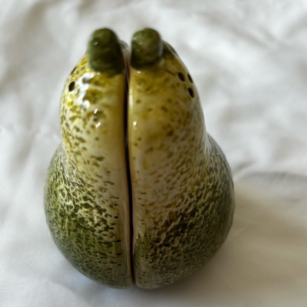 Pear Shape Salt and Pepper Shakers